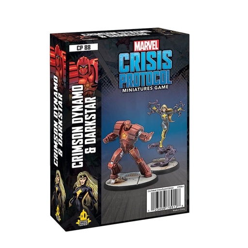 [VR6YBOE01] Marvel Crisis Protocol Crimson Dynamo and Dark Star Pack