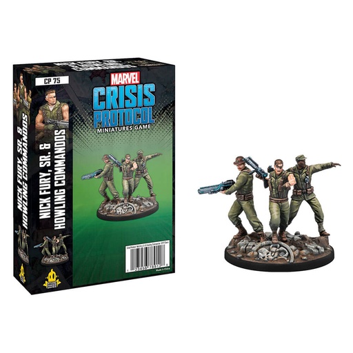 [VR6TOPE01] Marvel Crisis Protocol Nick Fury Sr & the Howling Commandos
