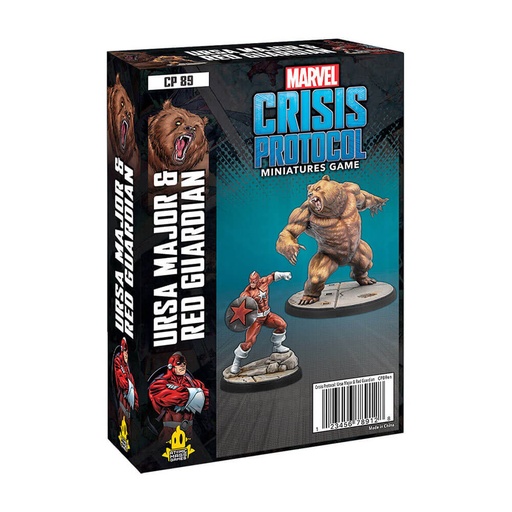 [VR6UOBR01] Marvel Crisis Protocol Ursa Major and Red Guardian Pack