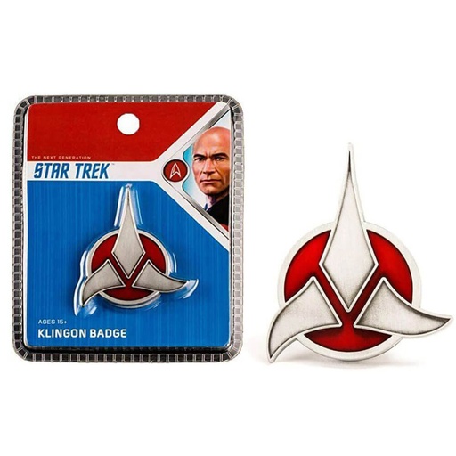 [VR6PVIY01] Star Trek: Klingon Emblem Badge