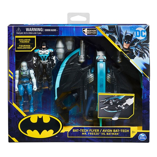 [AB3AULP01] Batman Batwing with 2 Bundle Figures 4"