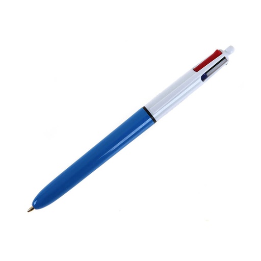 [WS3PSYC01] Bic 4 Colour Retractable Medium Pen (Box of 12)