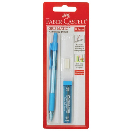 [WS3TPTH01] Faber-Castell Gripmate Mechanical Pencil w/ Twist Eraser 0.5