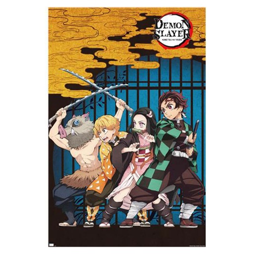 [IM2ZYZU01] Demon Slayer Group Poster