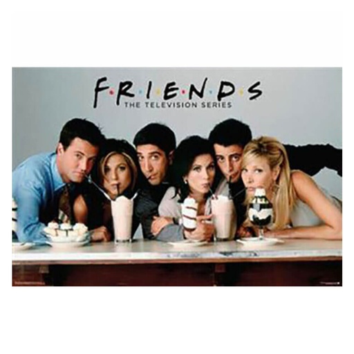 [IM2ZCLJ01] Friends Milkshakes Poster