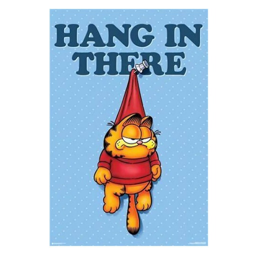 [IM2XBLO01] Garfield Hang in there Standard Poster