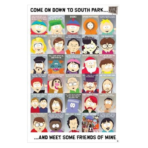 [IM2ICOJ01] South Park Quotes 2 Poster