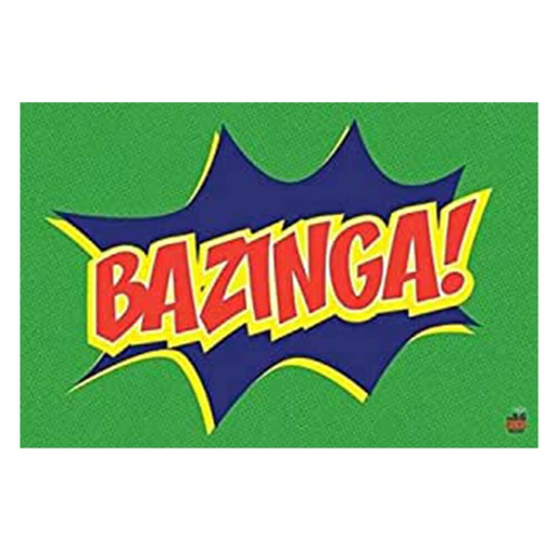 [IM2DXOY01] Big Bang Theory Bazinga Poster