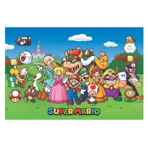 [IM2ZUCW01] Super Mario Characters Poster