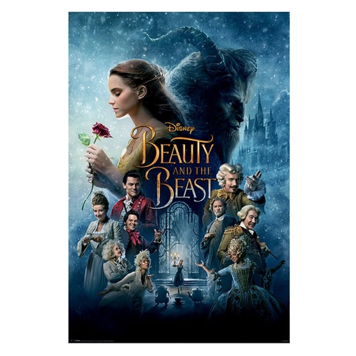 [IM2EUJZ01] Beauty and the Beast Transformation Poster