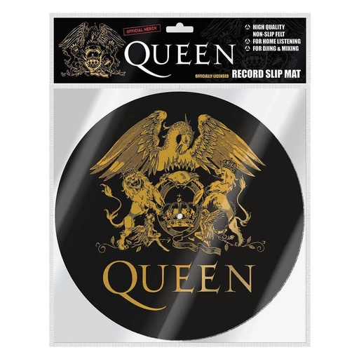[IM2DDMS01] Queen Logo Record Slipmat