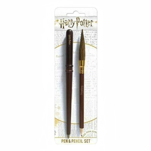 [IM2WZAE01] Harry Potter Wand Pencil and Pen Stationery Set