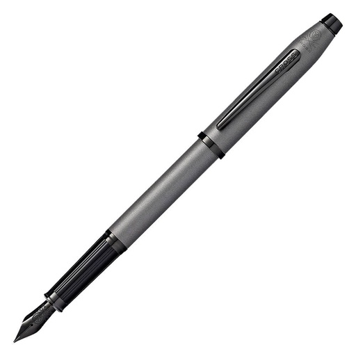 [BM2OBVS01] Century II Gunmetal Grey Fine Fountain Pen with Black PVD