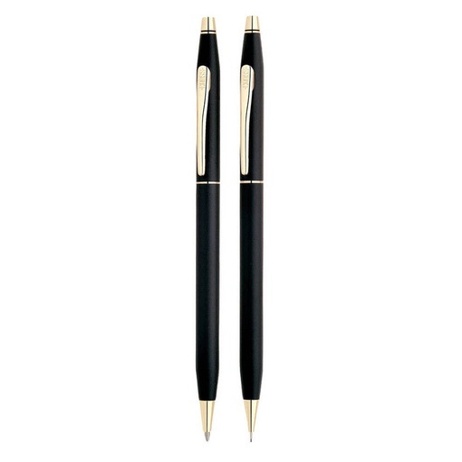 [BM2HELJ01] Classic Century Classic Black Ballpoint Pen & Pencil Set