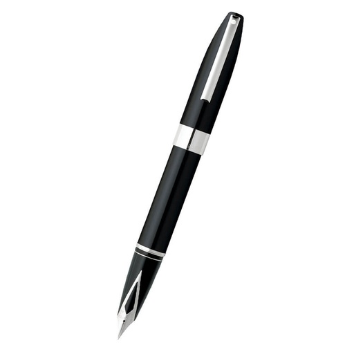 [BM2NJZS01] Legacy Black Lacquer Fine Fountain Pen with Palladium PT