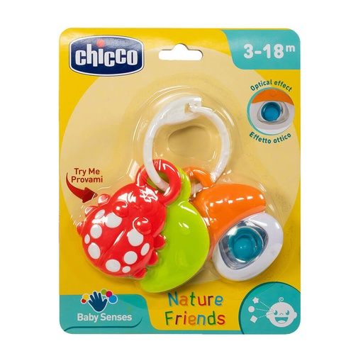 [BM2OVUB01] Chicco Toy Nature Friends Plastic Rattle