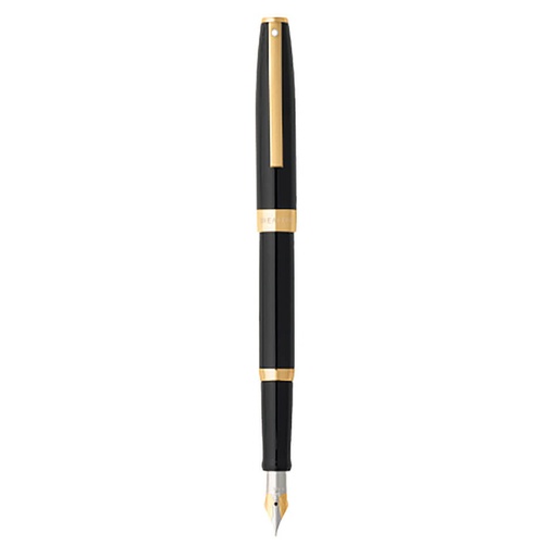 [BM2QACT01] Sagaris Fine Fountain Pen with Gold Trim (Gloss Black)