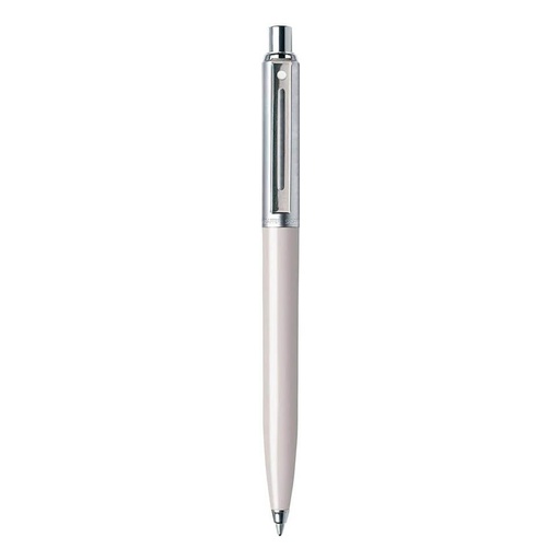 [BM2OLJY01] Sentinel Ballpoint Pen with White Chrome Cap & Nickel Trim