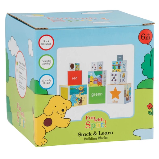 [JR7VQOK01] Spot the Dog Building Blocks