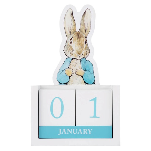 [JR7EIYM01] Peter Rabbit Perpetual Calendar