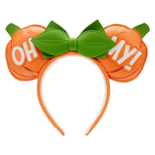 [IC12HPXS01] Disney Minnie Mouse Pumpkin Oh My Ears Headband