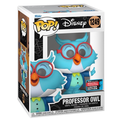 [IC12XZLM01] Disney Professor Owl NYCC 2022 US Exclusive Pop! Vinyl