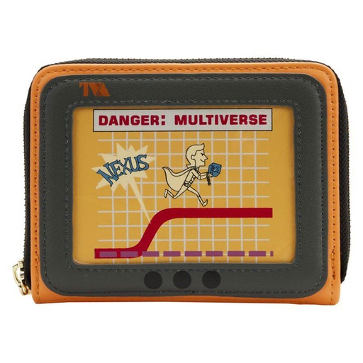 [IC12IIYE01] Loki TV TVA Miss Minutes Zip Purse