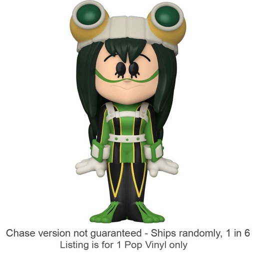 [IC12DNHR01] My Hero Academia Tsuyu Vinyl Soda Chase Ships 1 in 6