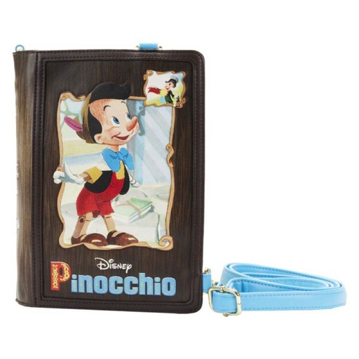 [IC12IHOI01] Pinocchio 1940 Classic Book Convertible Crossbody Bag
