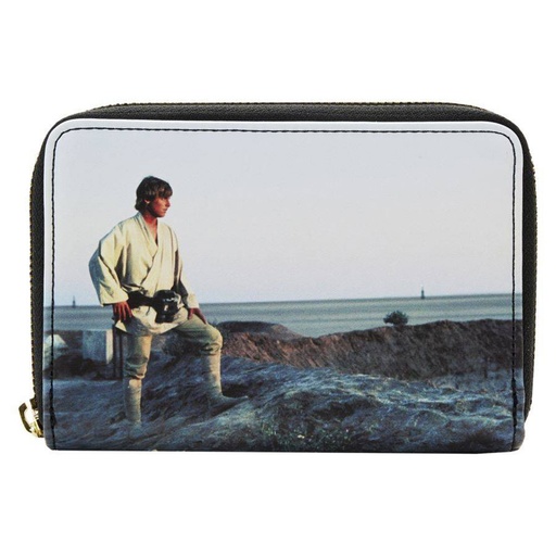 [IC12JDDM01] Star Wars A New Hope Frames Zip Around Purse