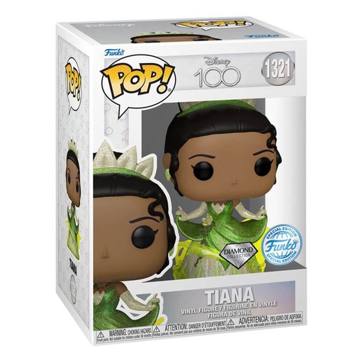 [IC13WBFC01] Disney 100th Tiana Diamond Glitter US Exclusive Pop! Vinyl