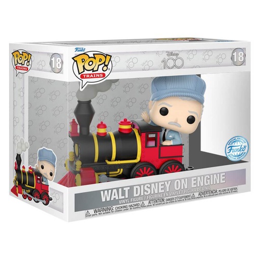 [IC13COWG01] Disney 100th Walt Disney on Engine US Exclusive Pop! Train