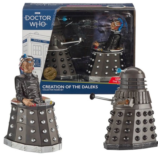 [IC13SKRU01] Doctor Who Creation of the Daleks Collector Figure Set