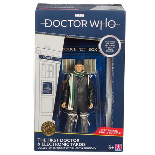 [IC13KKNC01] Doctor Who Bradley & Electronic TARDIS Collector Figure Set