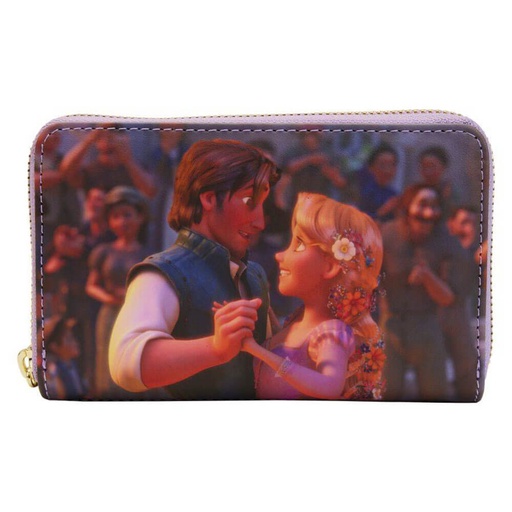 [IC13OFSQ01] Tangled Princess Scenes Zip Around Purse