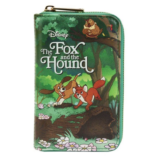 [IC13BJSE01] The Fox & the Hound Classic Book Zip Around Purse
