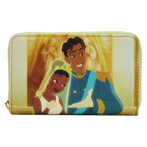 [IC13OALK01] The Princess & the Frog Scene Zip Around Purse