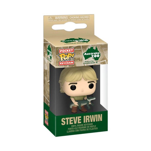 [IC13UTKD01] Crocodile Hunter Steve Irwin Pop! Keychain