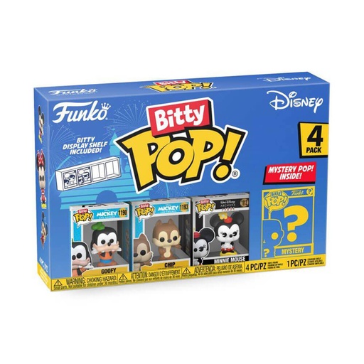[IC13SVFR01] Disney Goofy & Friends Bitty Pop! 4-Pack