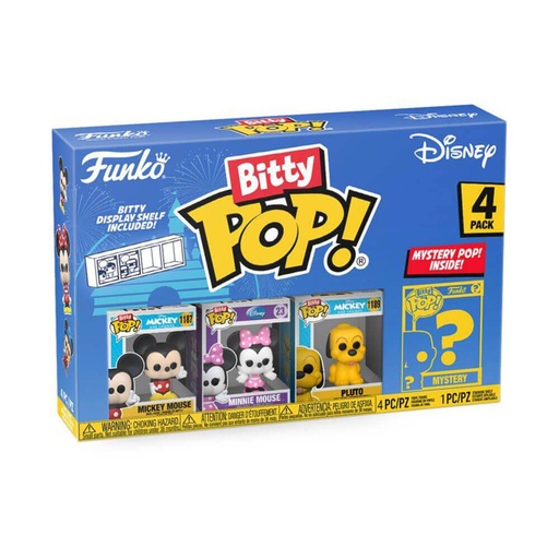 [IC13OYOU01] Disney Mickey & Friends Bitty Pop! 4-Pack