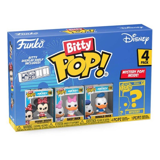 [IC13AWWF01] Disney Minnie & Friends Bitty Pop! 4-Pack