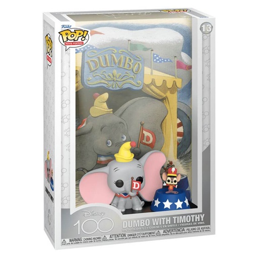 [IC13CZWX01] Disney 100th Dumbo with Timothy Pop! Poster