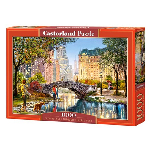 [GW1PCEG01] Castorland Evening Walk Through Central Park Puzzle 1000pcs