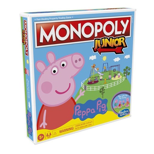 [GW1HQRJ01] Monopoly Junior Peppa Pig Board Game