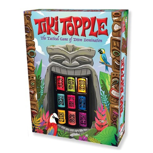 [GW1LGHT01] Tiki Topple Strategy Board Game