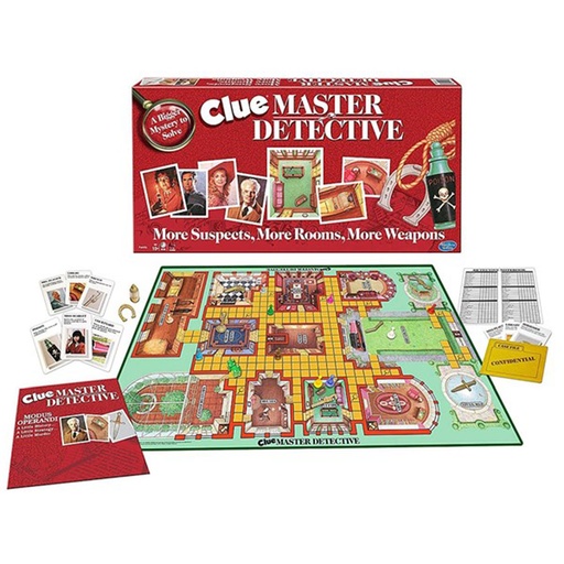 [GW1CEJS01] Clue Master Detective Board Game