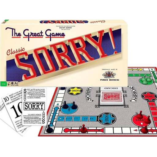 [GW1QYXR01] Sorry Classic Edition Board Game