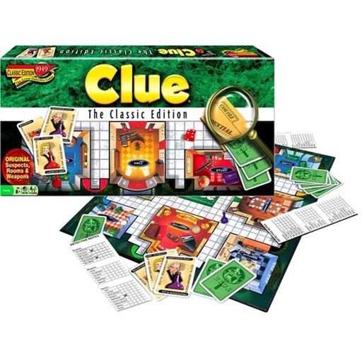 [GW1DDXE01] Clue Classic Edition 1949 Edition Board Game