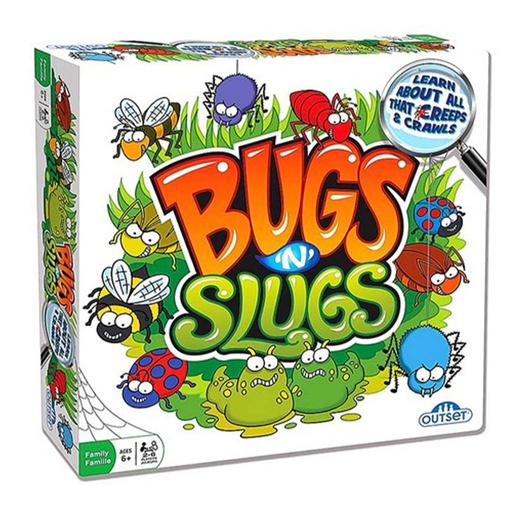 [GW1BAKV01] Outset Media Bugs N Slugs Board Game