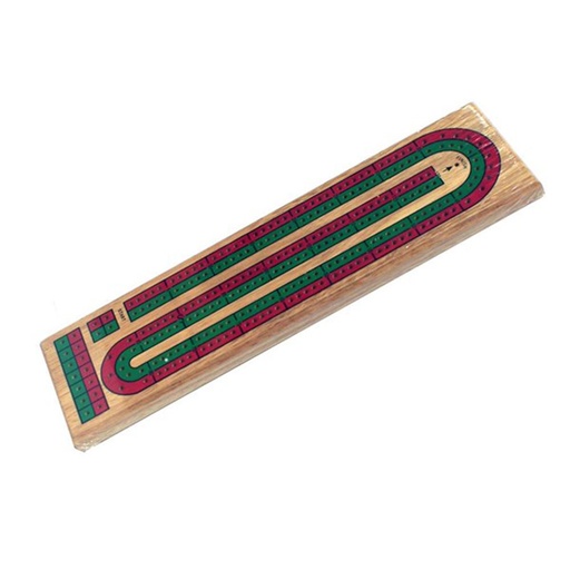 [GW1KMFW01] Two Track Cribbage Wood Board Game